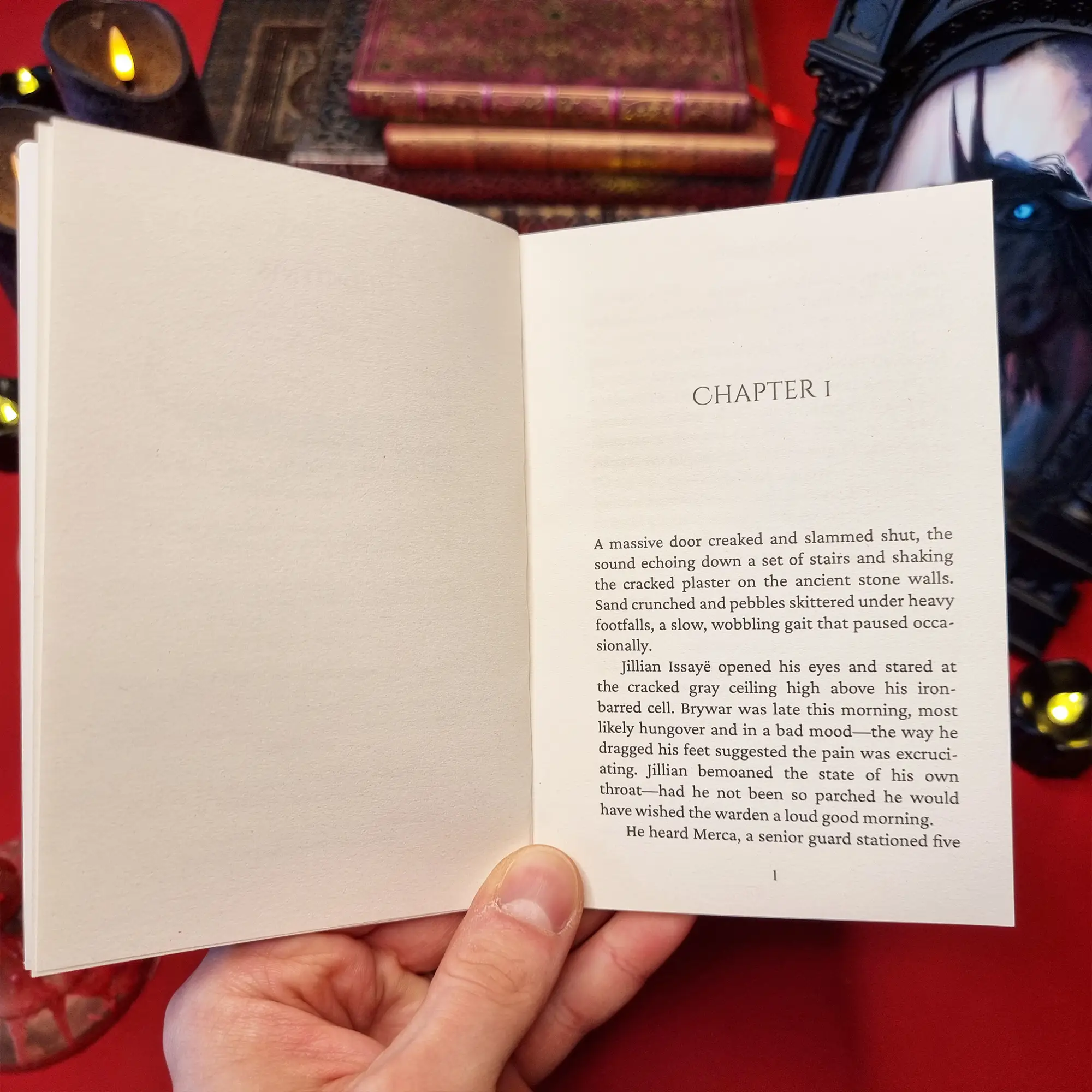 Preview of dark fantasy book Caged